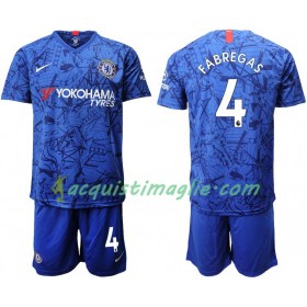 Divisa di Calcio Chelsea Fabregas 4 Bambino Prima 2019/2020